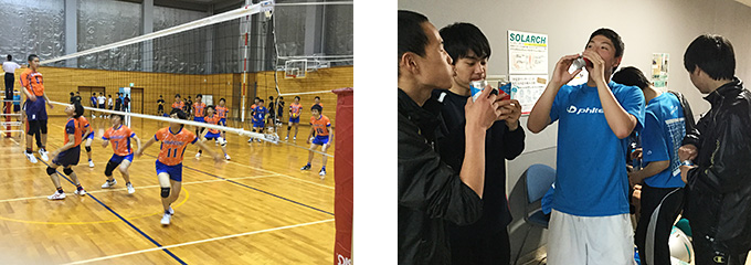 第一回福山平成大学・ファイテンカップ男子バレーボール大会レポート