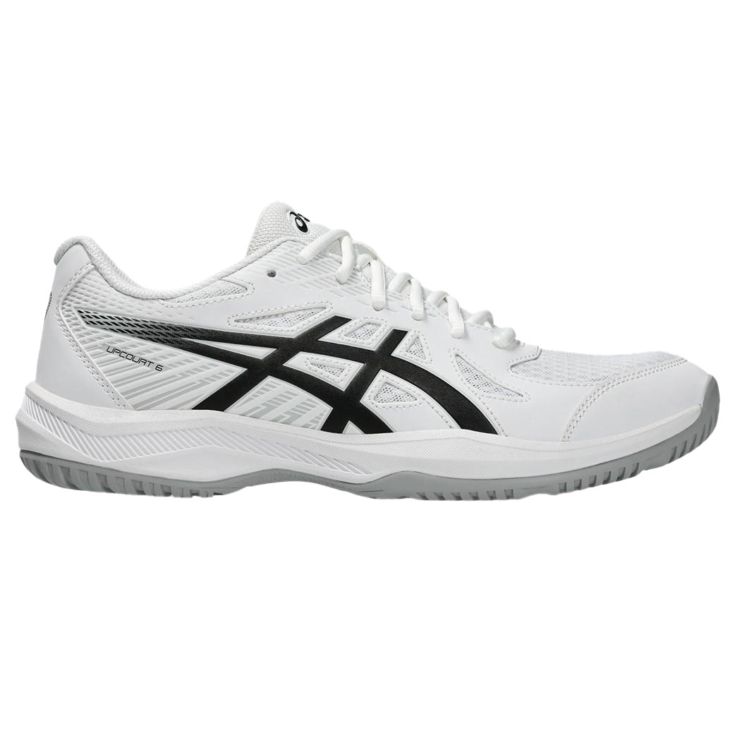ASICS UpCourt 6 Men's Indoor Shoes (1071A104) (White/Black