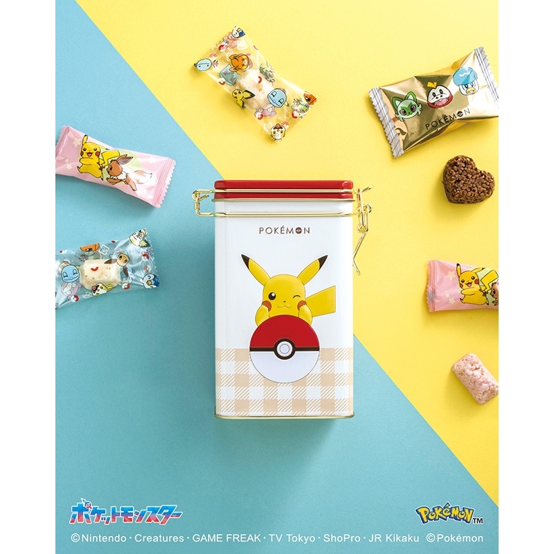 マイネローレン ポケモンデザイン スイーツキャニスター缶 (ポケモン