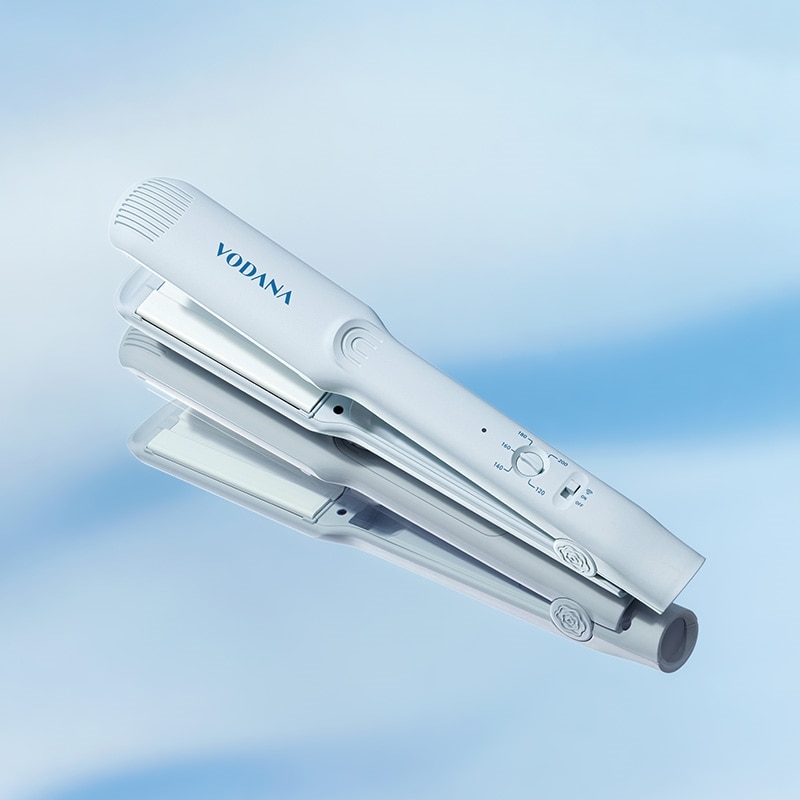 VODANA ボダナ モイスチャー スチーム ワイドフラットアイロン