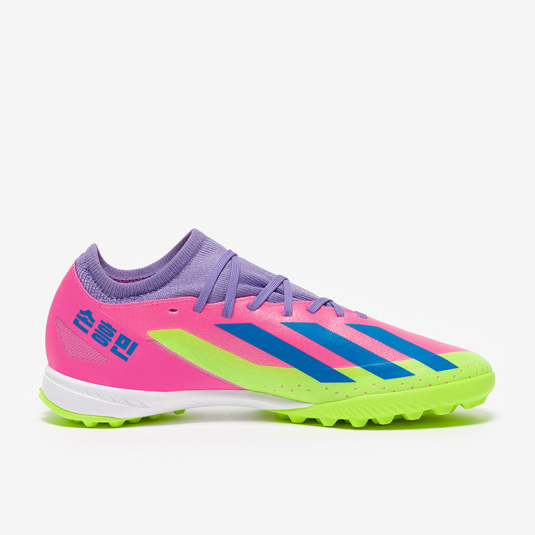 adidas X Crazyfast HMS.3 TF - Lucid Lemon/Bright Royal/Lucid Pink