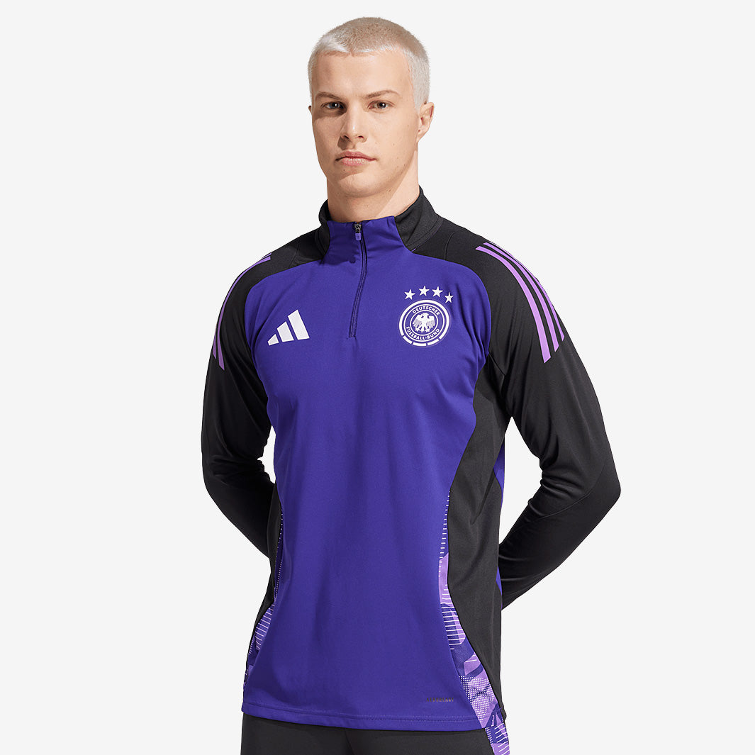 adidas Germany 23/24 Training Top - Team Colleg Purple - Mens Replica