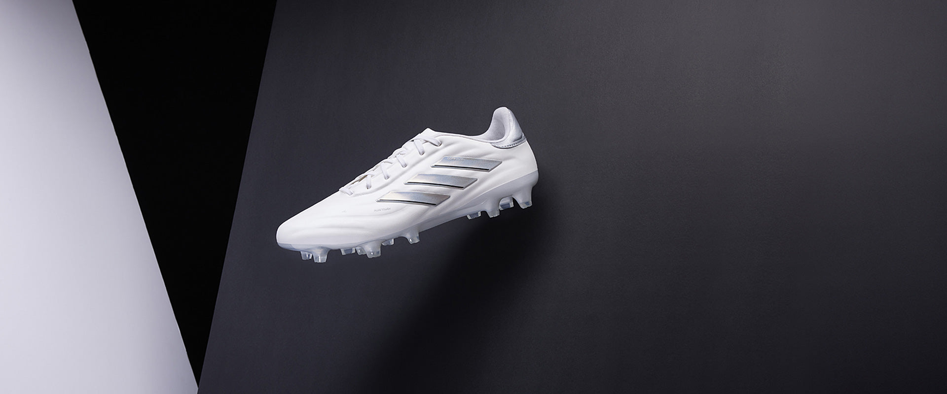 adidas Copa Pure 2 Elite Firm Ground - White/White/Silver Met