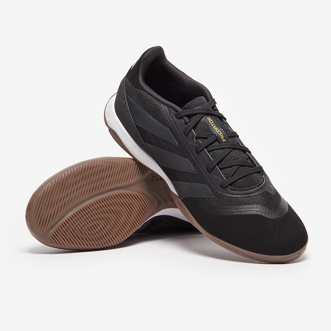 adidas Predator League Indoor - Core Black/Carbon/Gold Met - Adult