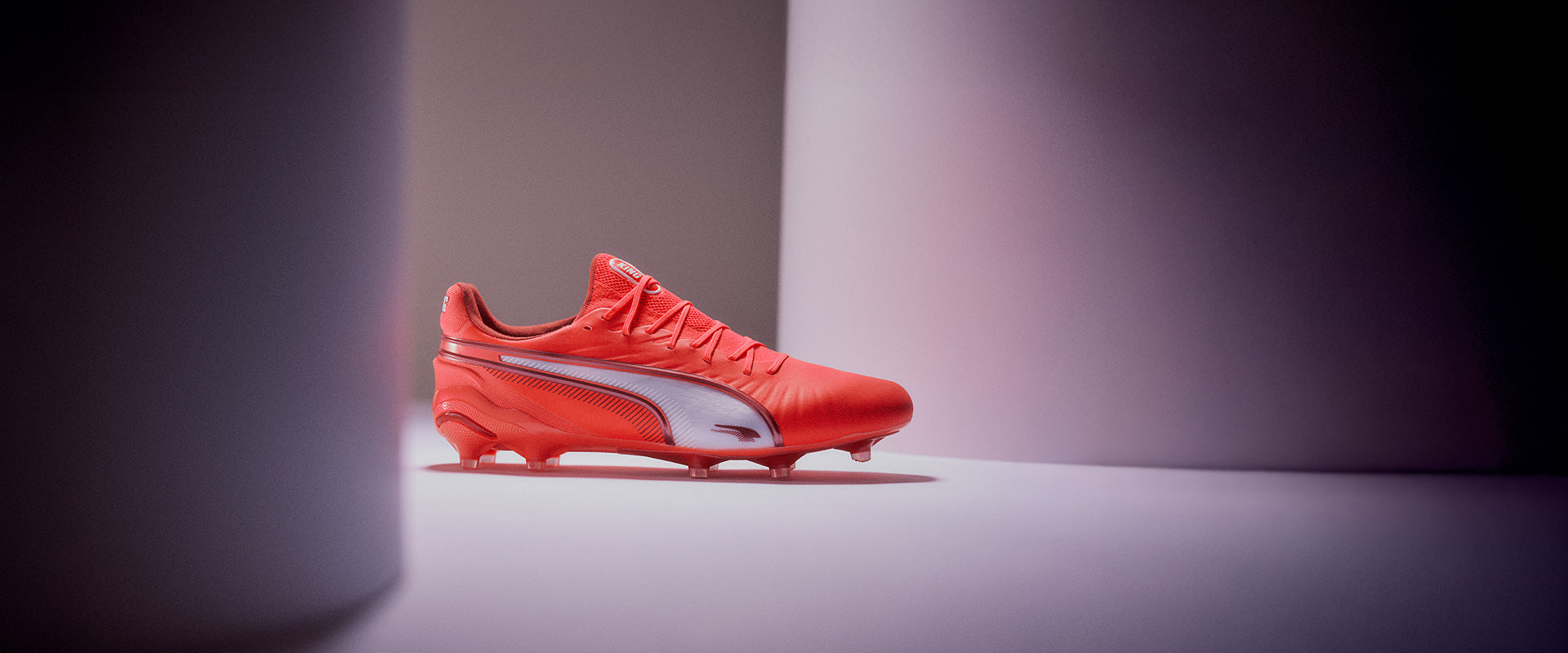 Puma King Ultimate FG/AG - Glowing Red/Puma White/Red Fire - Adult