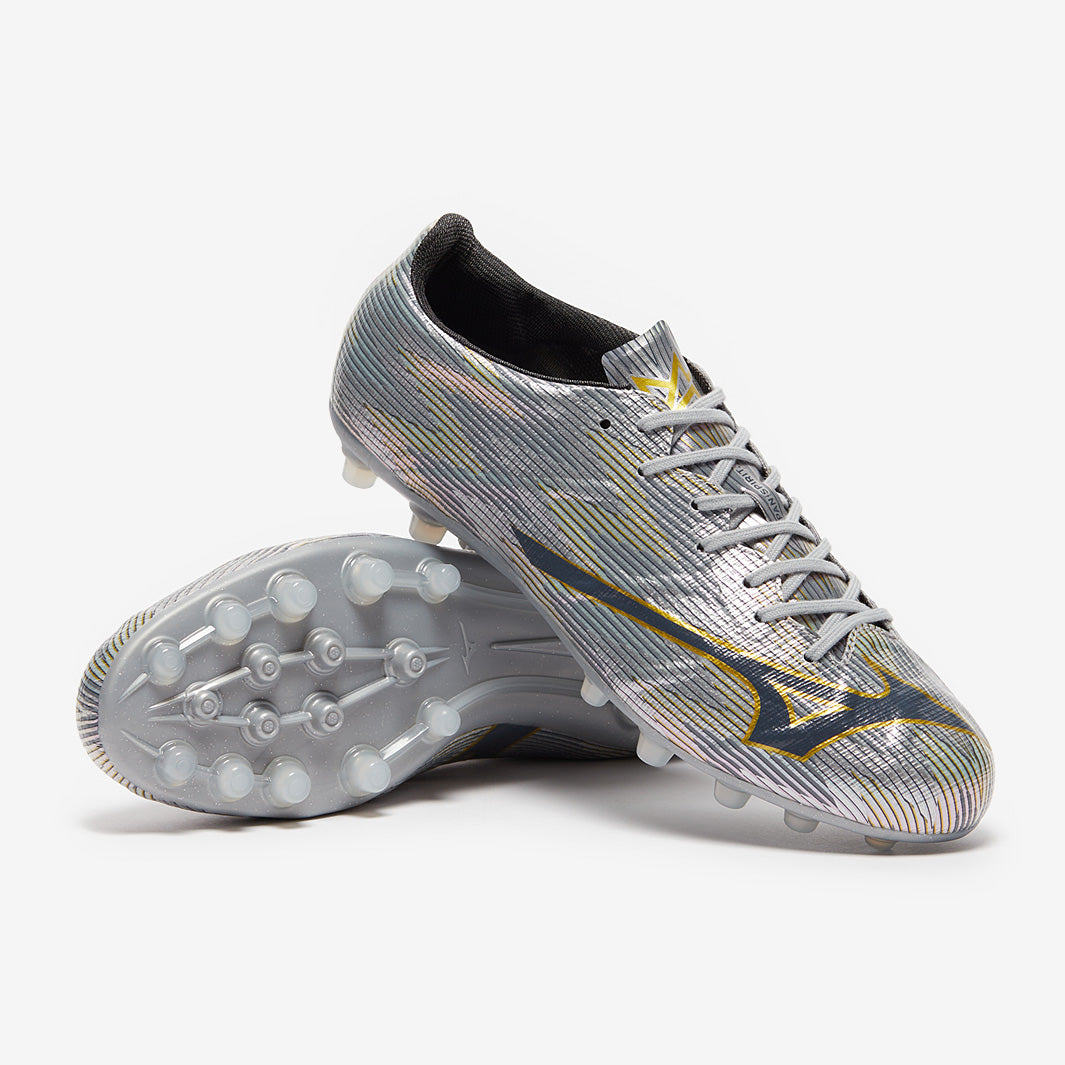 Mizuno Alpha II Made in Japan Artificial Grass - Galaxy Silver