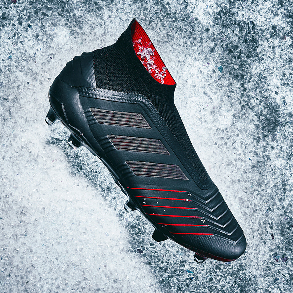 adidas Predator 19+ FG - Core Black/Active Red - Firm Ground