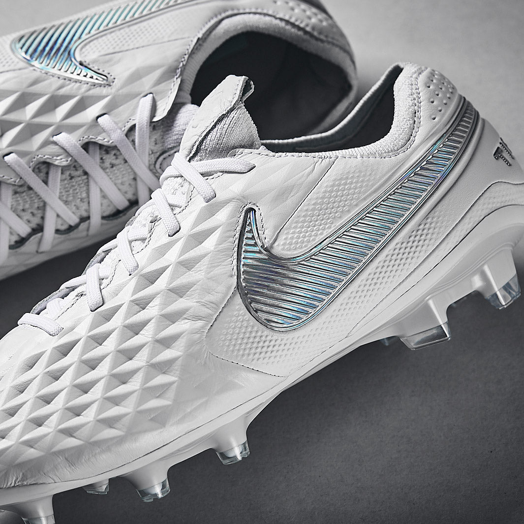 Nike Tiempo Legend VIII Elite FG - White/Pure Platinum/Wolf Grey