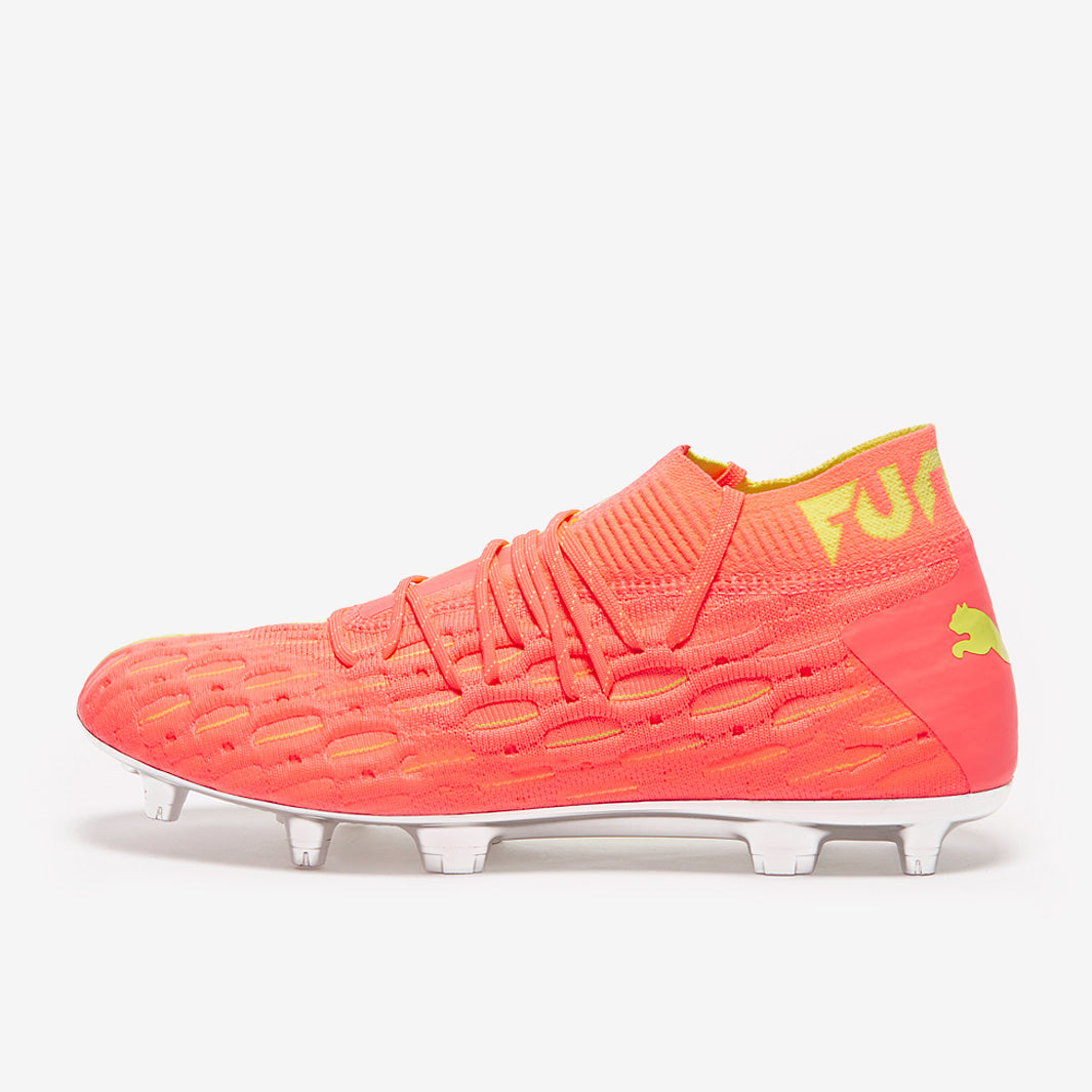 Puma Future 5.1 Netfit FG/AG - Energy Peach/Fizzy Yellow - Firm