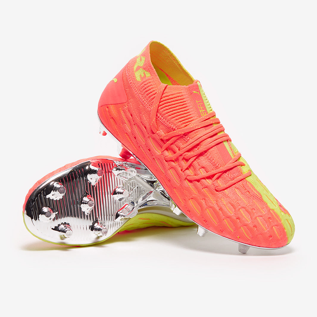 Puma Future 5.1 Netfit FG/AG - Energy Peach/Fizzy Yellow - Firm