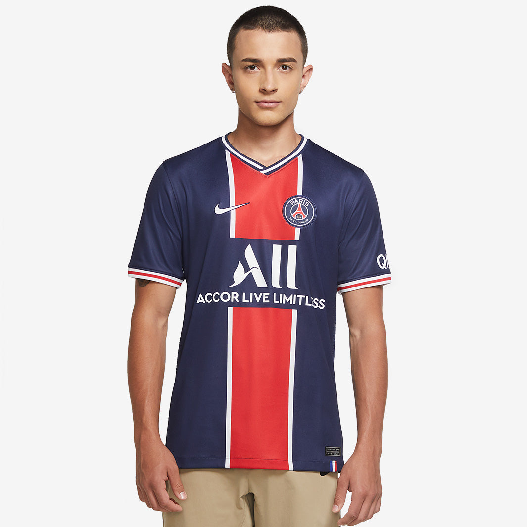 Nike Paris Saint-Germain 20/21 Home Stadium SS Jersey - Midnight