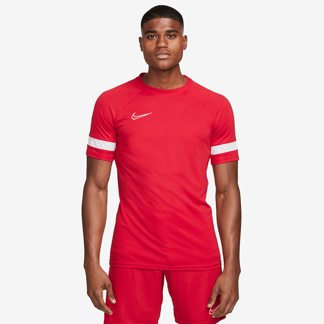 Nike Dri-Fit Academy Pro SS Top - University Red/White/White/White