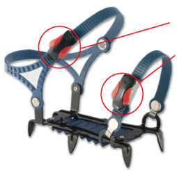 アウトドア/トレッキング/登山/アイゼン/スノースパイク6 クイック