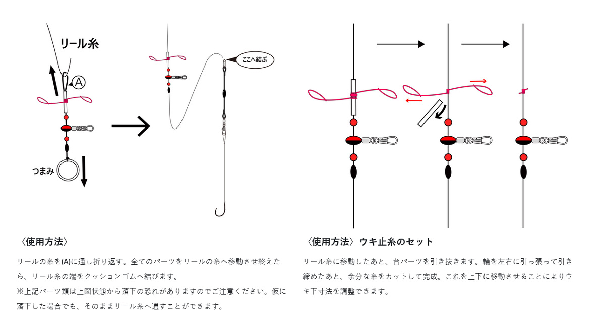 海上釣堀・ファミリーフィッシング/家族釣り/ウキ釣仕掛け/かんたん