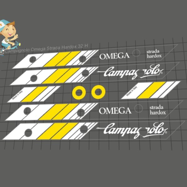 CAMPAGNOLO(カンパニョーロ)OMEGA STRADA(オメガストラダ)HARDOXリム