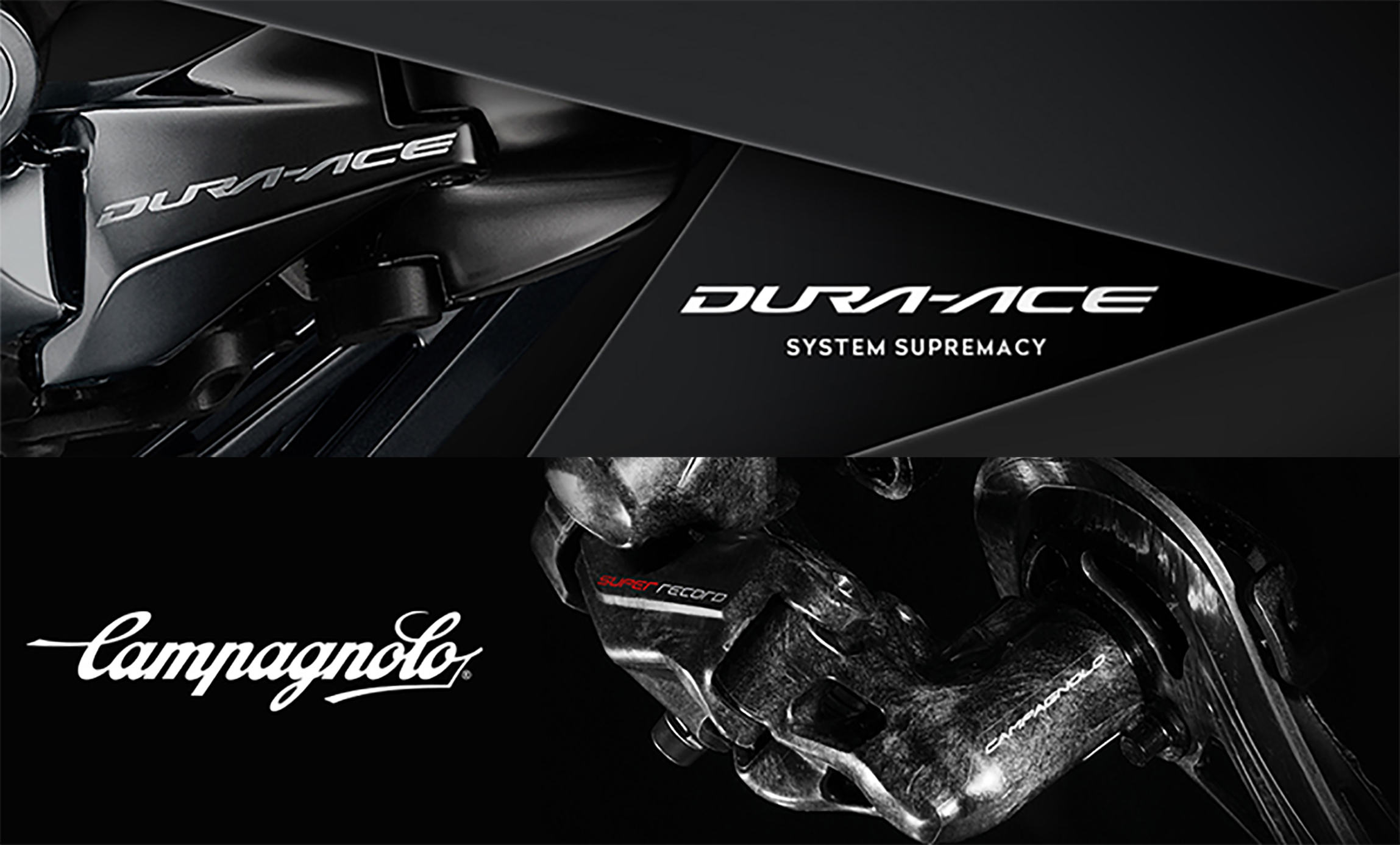 ロードバイク・三大コンポーネントメーカー重量比較「シマノ/カンパ