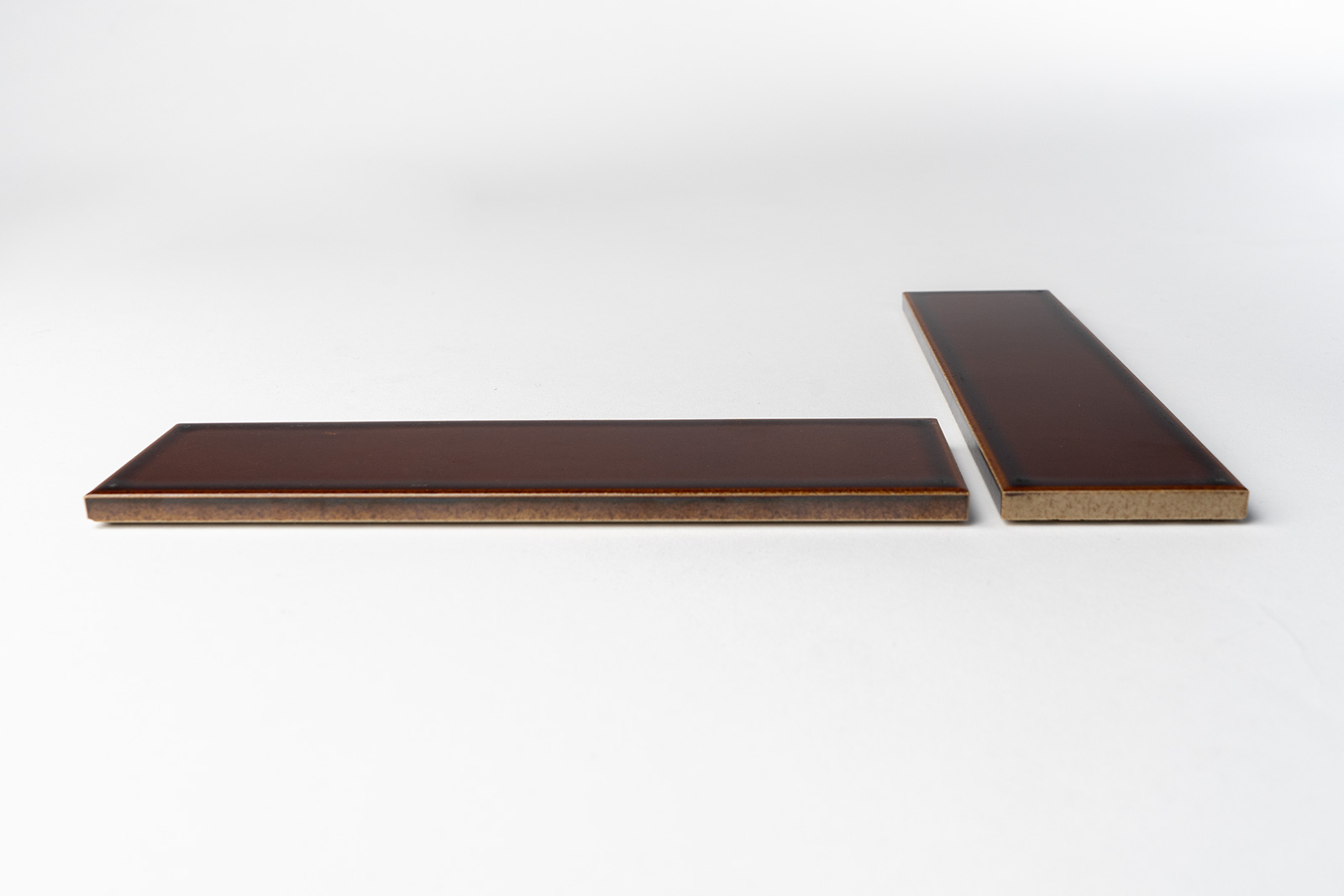 レトロエイジタイル ブラウン 二丁掛（バラ売り） | WL-TL014-05P-G141