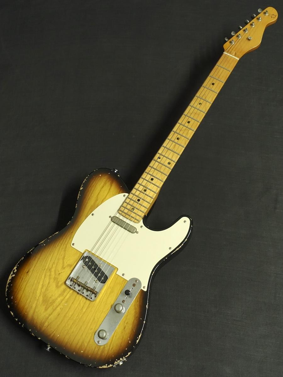 Black Smoker Delta-S Trad Master 2-Tone Sunburst Heavy Aged｜平野