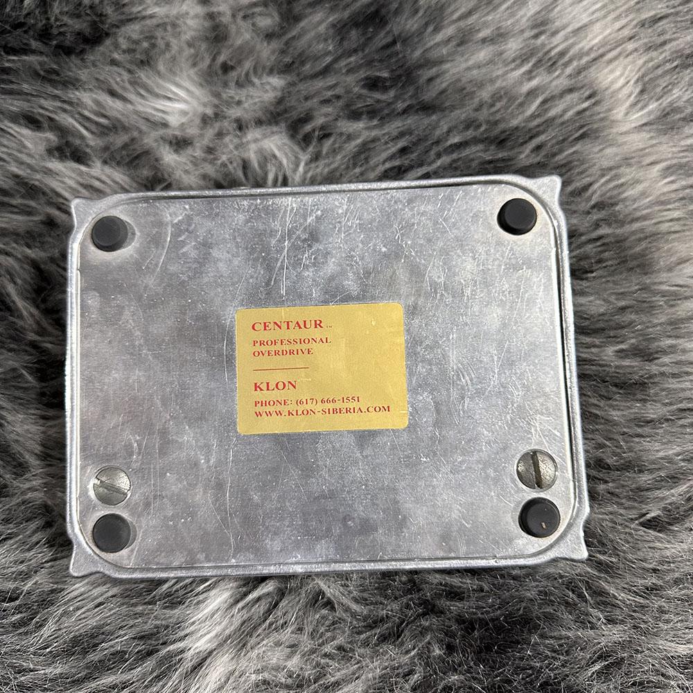 KLON CENTAUR SILVER NO PICTURE　最終期ロット？ KLON Centaur Silver No Picture <クロン>｜平野楽器 ロッキン
