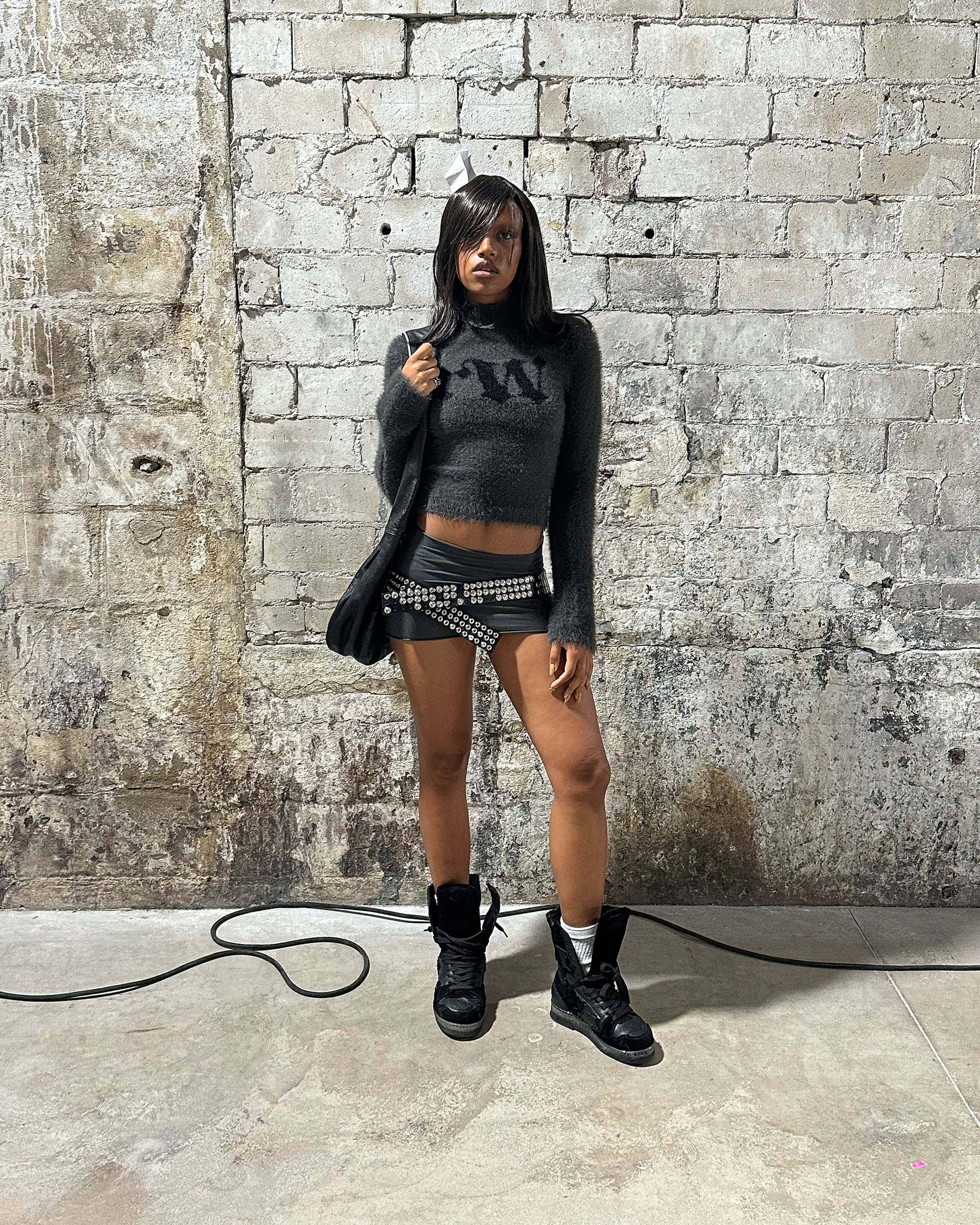 Black Button Belt – Racer Worldwide