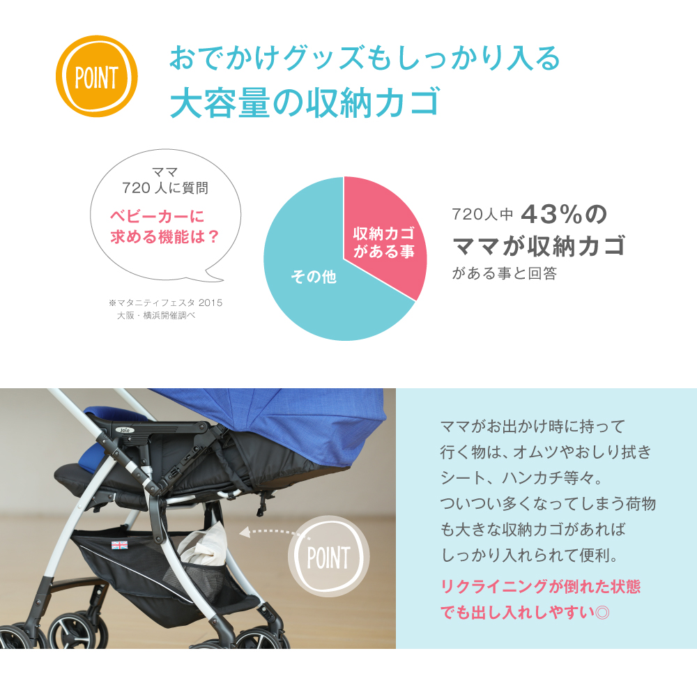 joie（ジョイー） ベビーカー Sma Baggi 4WD （スマバギ 4WD）[クロム