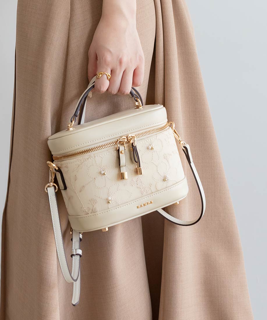 フラワー刺繍2WAYバニティバッグRANDA公式サイト