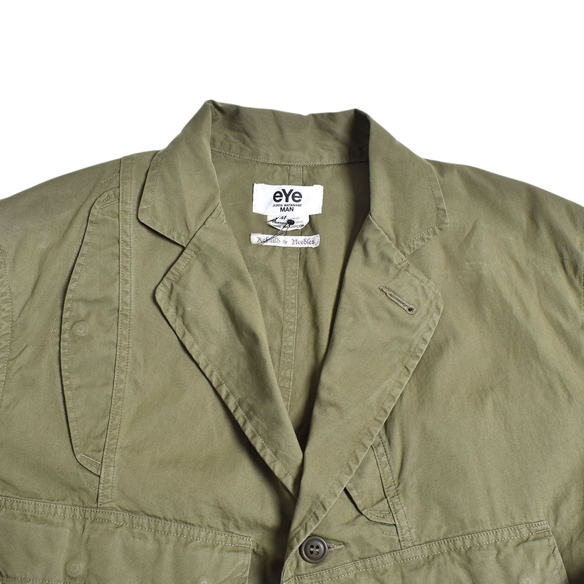 eye JUNYA WATANABE MAN]Needles Wネーム ミリタリーコート/KHAKI(WP