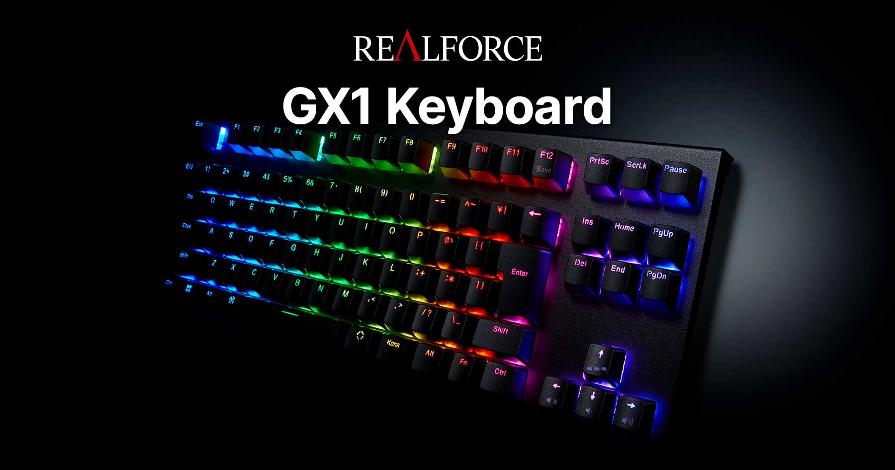 Products - GX1 Keyboard | REALFORCE | Premium Keyboard, PBT