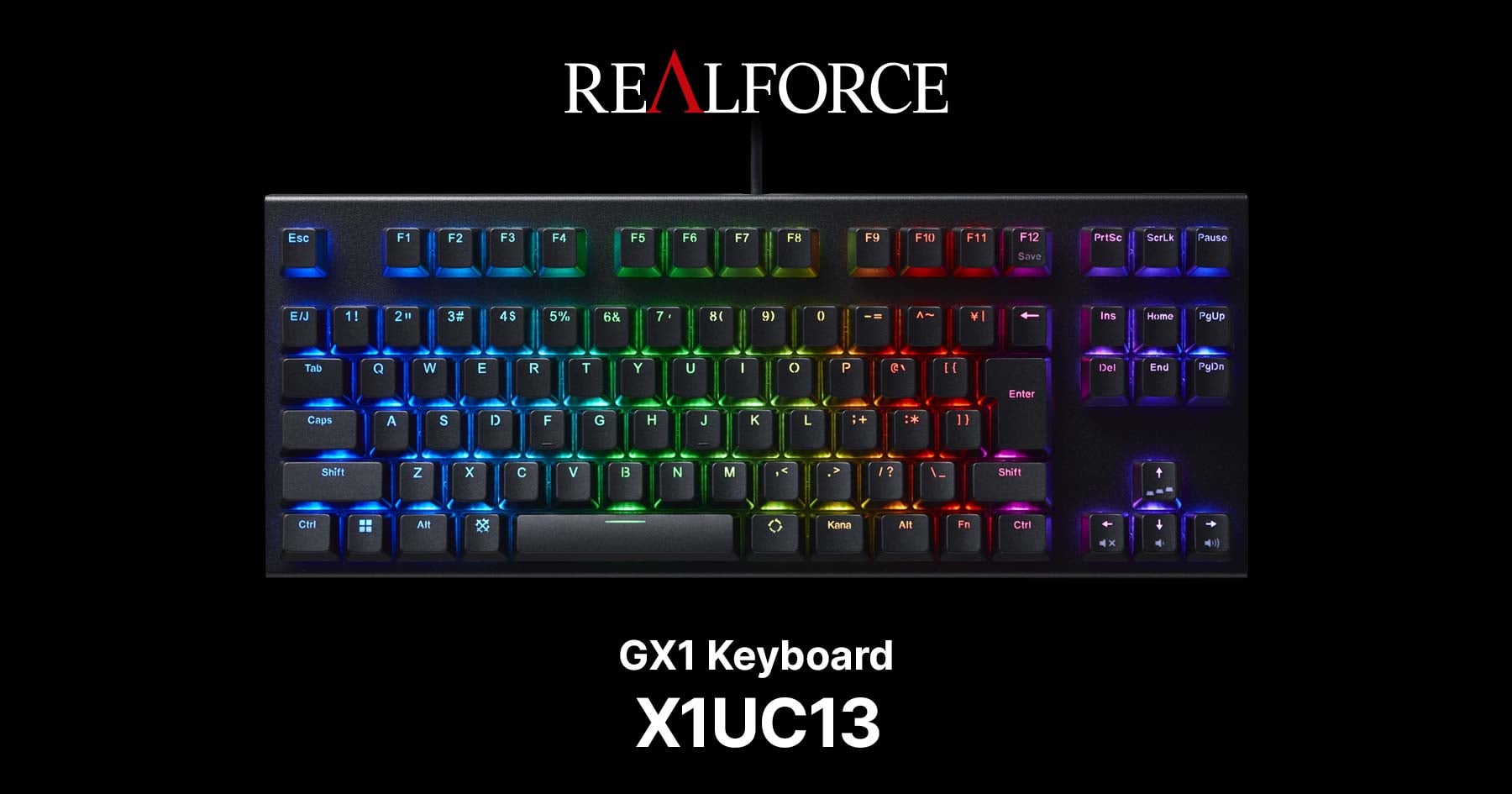 製品 : REALFORCE / X1UC13 | REALFORCE | 日本製プレミアムキーボード