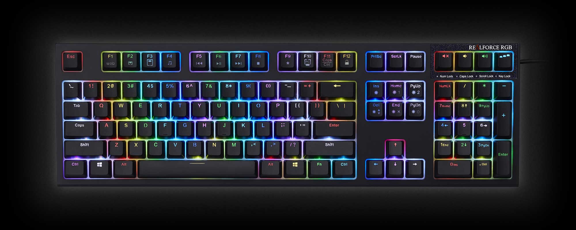 製品 : REALFORCE RGB / R2A-US4G-BK | REALFORCE | 日本製プレミアム