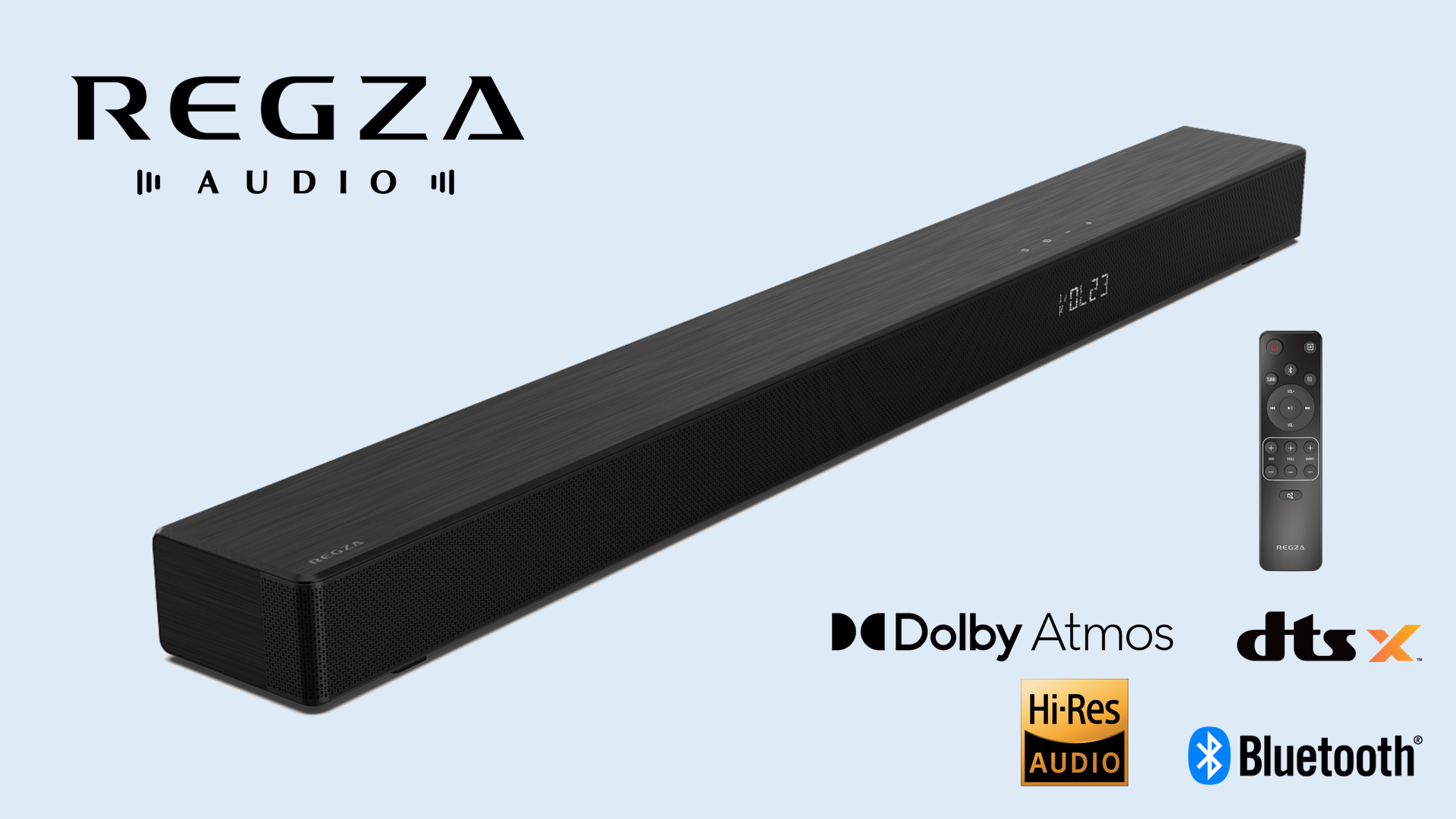 ＲＥＧＺＡサウンドバーTS216G　デュアルウーファー内蔵 TS216G：レグザサウンドシステム｜REGZA<レグザ>