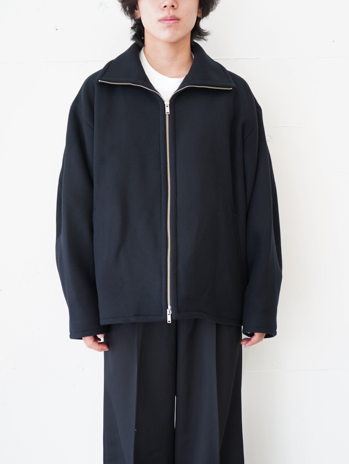 メルトンスタンドカラージップブルゾン - ヨーク メンズ｜公式通販