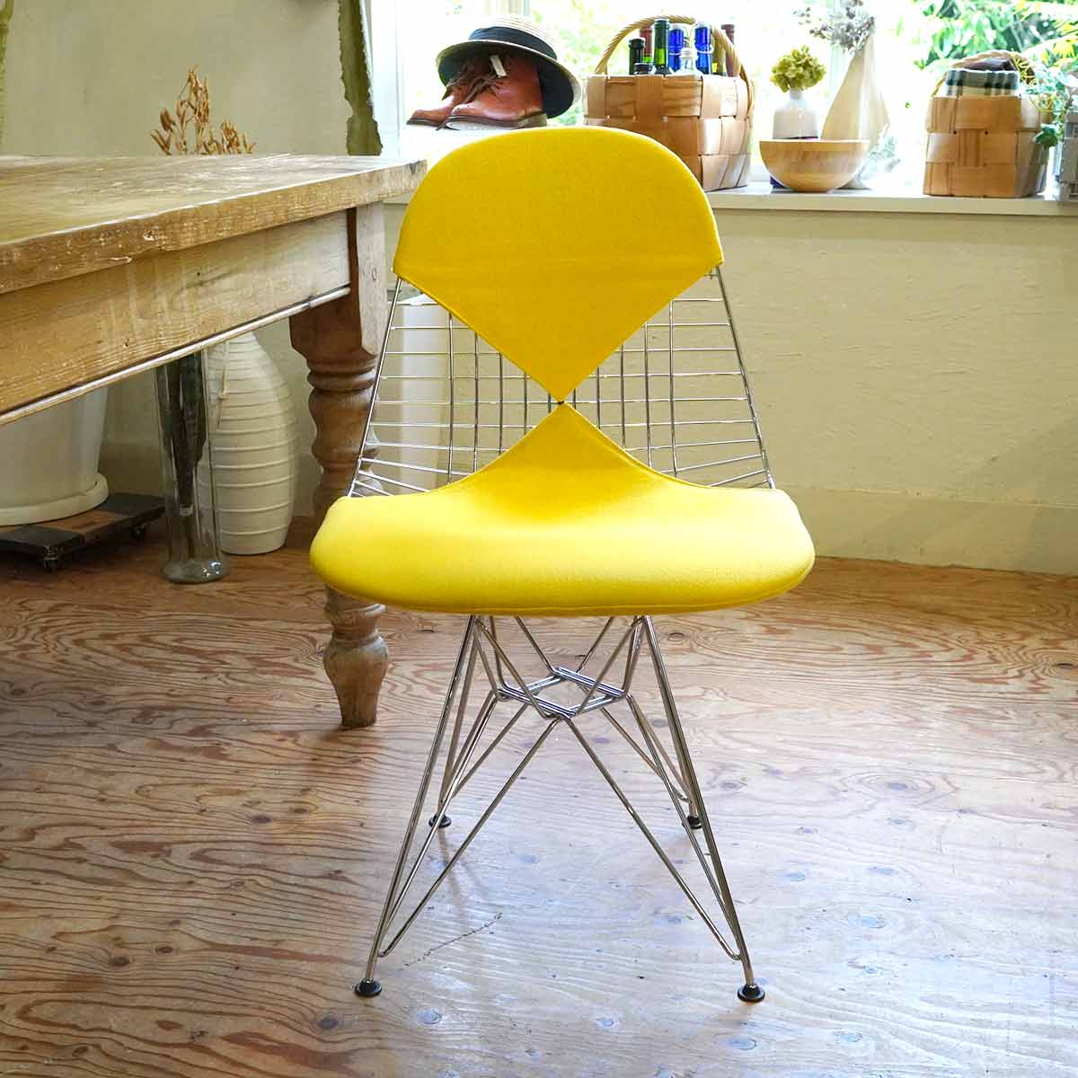 ワイヤーチェア ビキニパッド チャールズ＆レイ・イームズ エッフェル