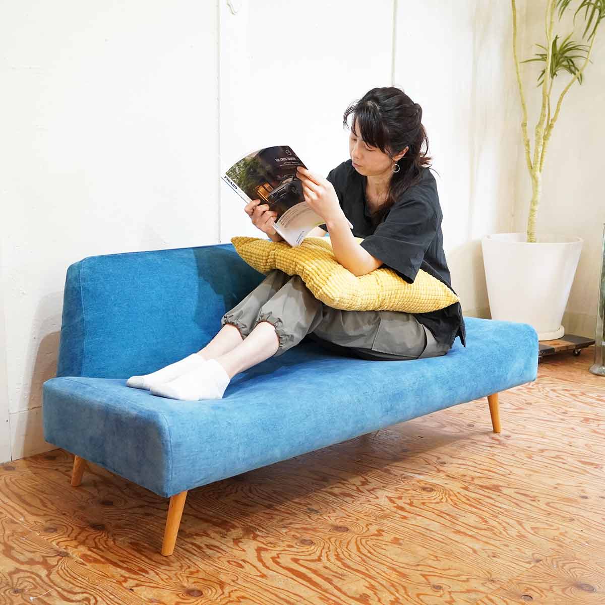 イデー / IDEE アーオソファ / AO SOFA 2人掛け ブルー 2P 2シーター