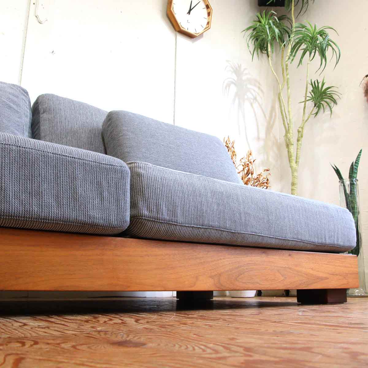 IDC大塚家具 テスタ ローソファ 二人掛け 2Pソファ アームレス エ