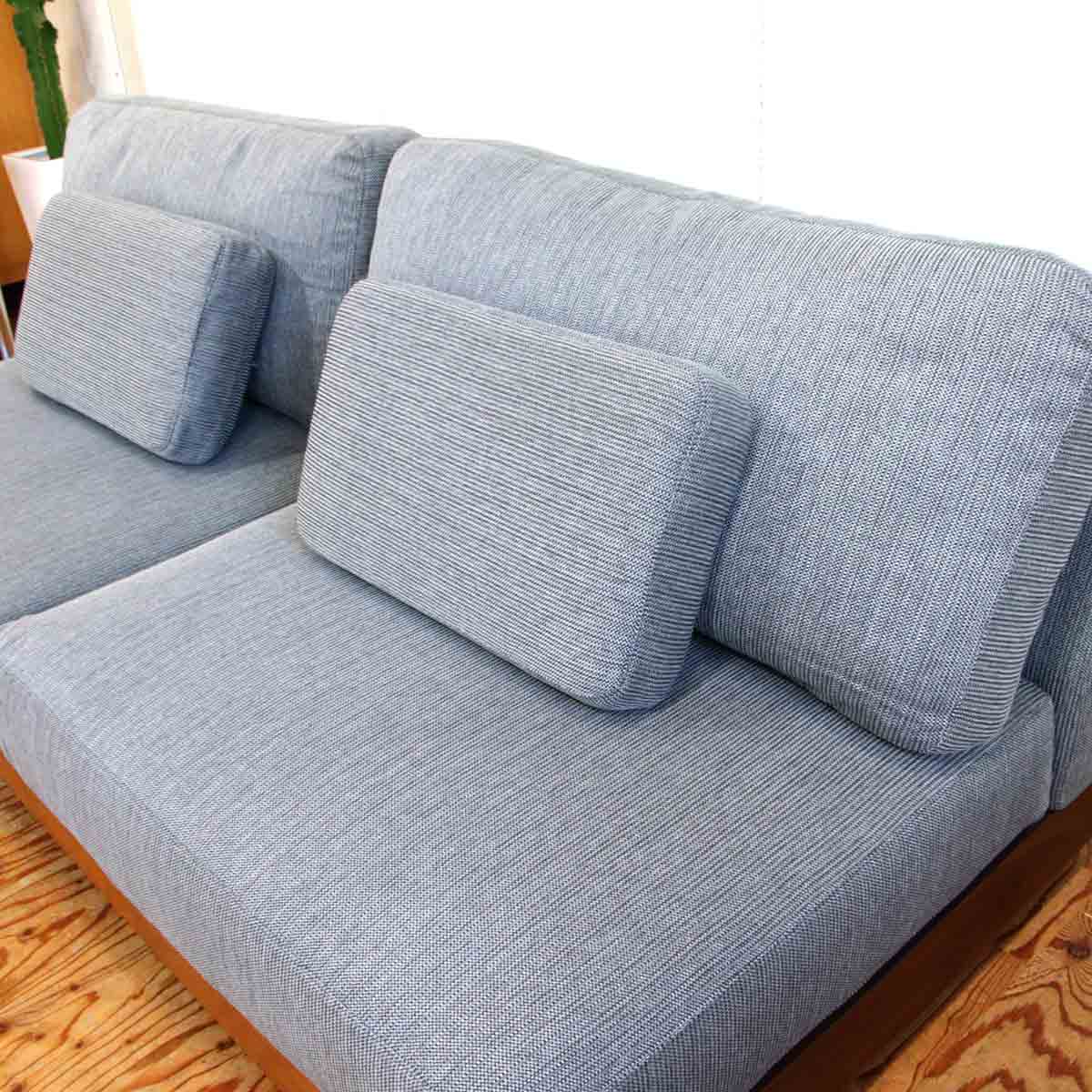 IDC大塚家具 テスタ ローソファ 二人掛け 2Pソファ アームレス エ