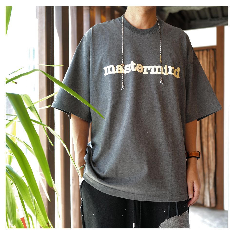 mastermind JAPAN - 【mastermindJAPAN】 HAND DRAWN SS TEE TOP GRAY