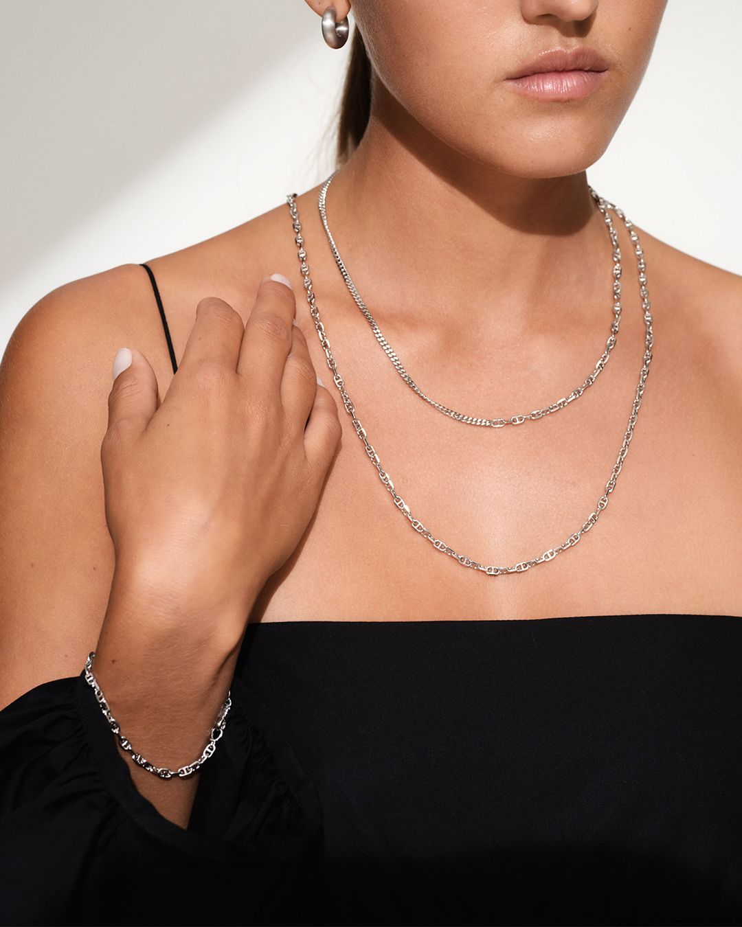 TOMWOOD - Cable Bracelet 7.7Inch / ブレスレット (ユニセックス) | River