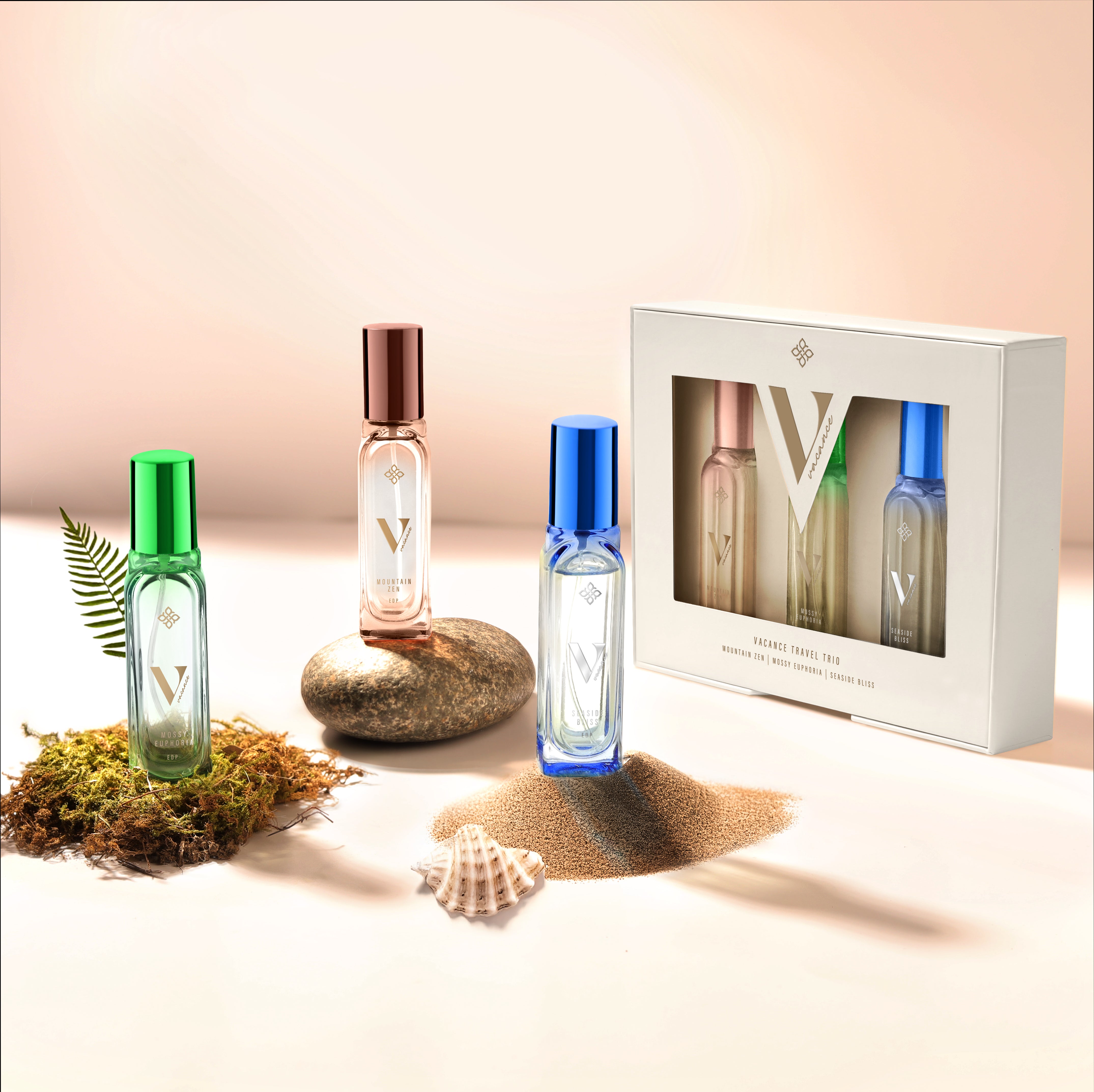 Vacance Gift Set By Riya Luxury Unisex Premium Eau de Parfum - 60