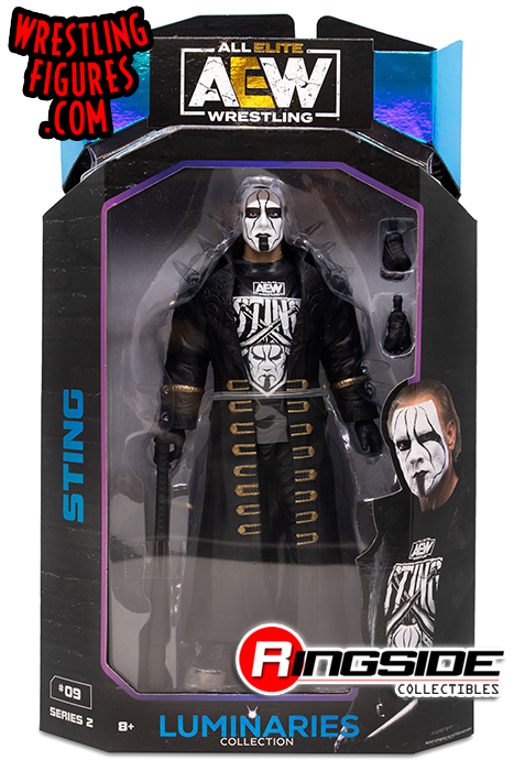 Sting - AEW Unmatched Series 2 Toy Wrestling Action Figure by