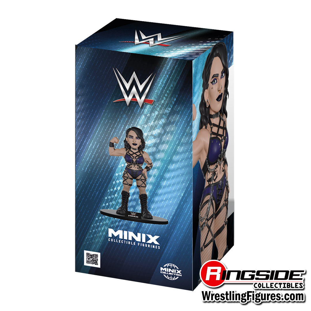 Rhea Ripley - WWE Minix Collectible Figurine (4.7 inch) Toy