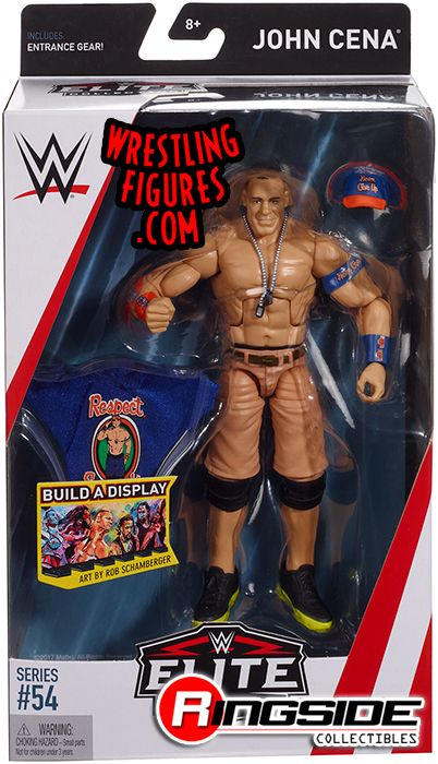 John Cena - WWE Elite 54 WWE Toy Wrestling Action Figure by Mattel!