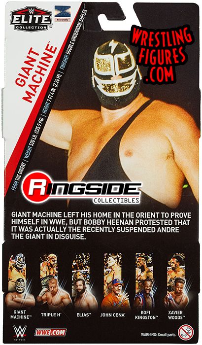 Andre the Giant (Giant Machine) - WWE Elite 60 WWE Toy Wrestling