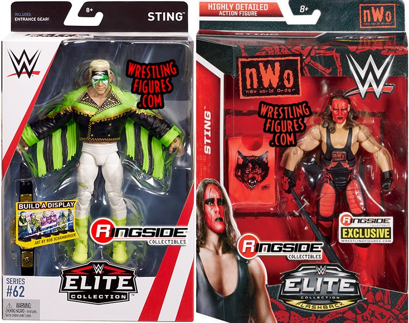 Sting Package Deal Includes the following WWE Toy Wrestling Action