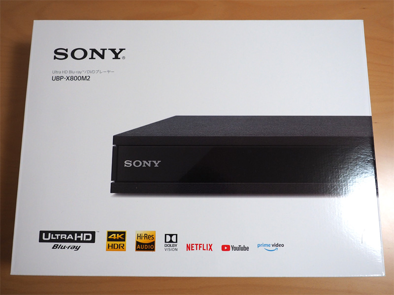 SONY UBP-X800M2を購入 | riscascape.net