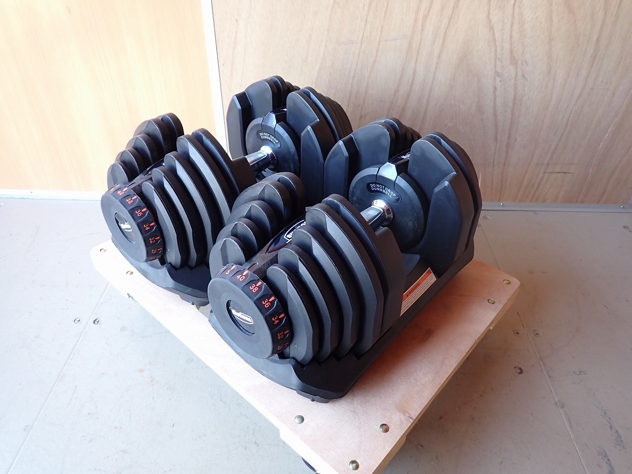 Motions 40kg可変ダンベル 2個