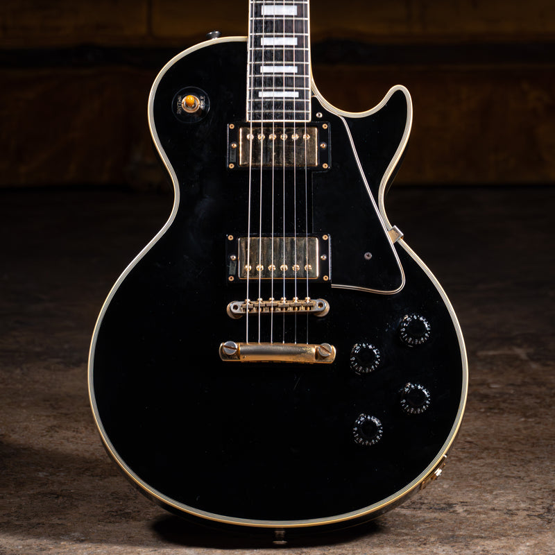 Burny RLC-70 Electric Guitar, Ebony - Used