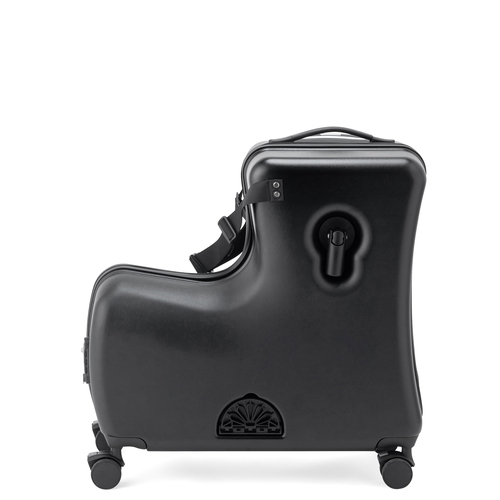 3-5泊] キッズトラベルキャリー 65L ブラック 4輪 kidstravel /スーツ