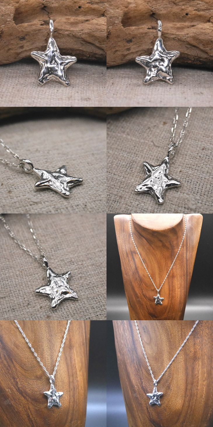 RYOKU 星の煌めき シルバーペンダントトップ silver star pendant