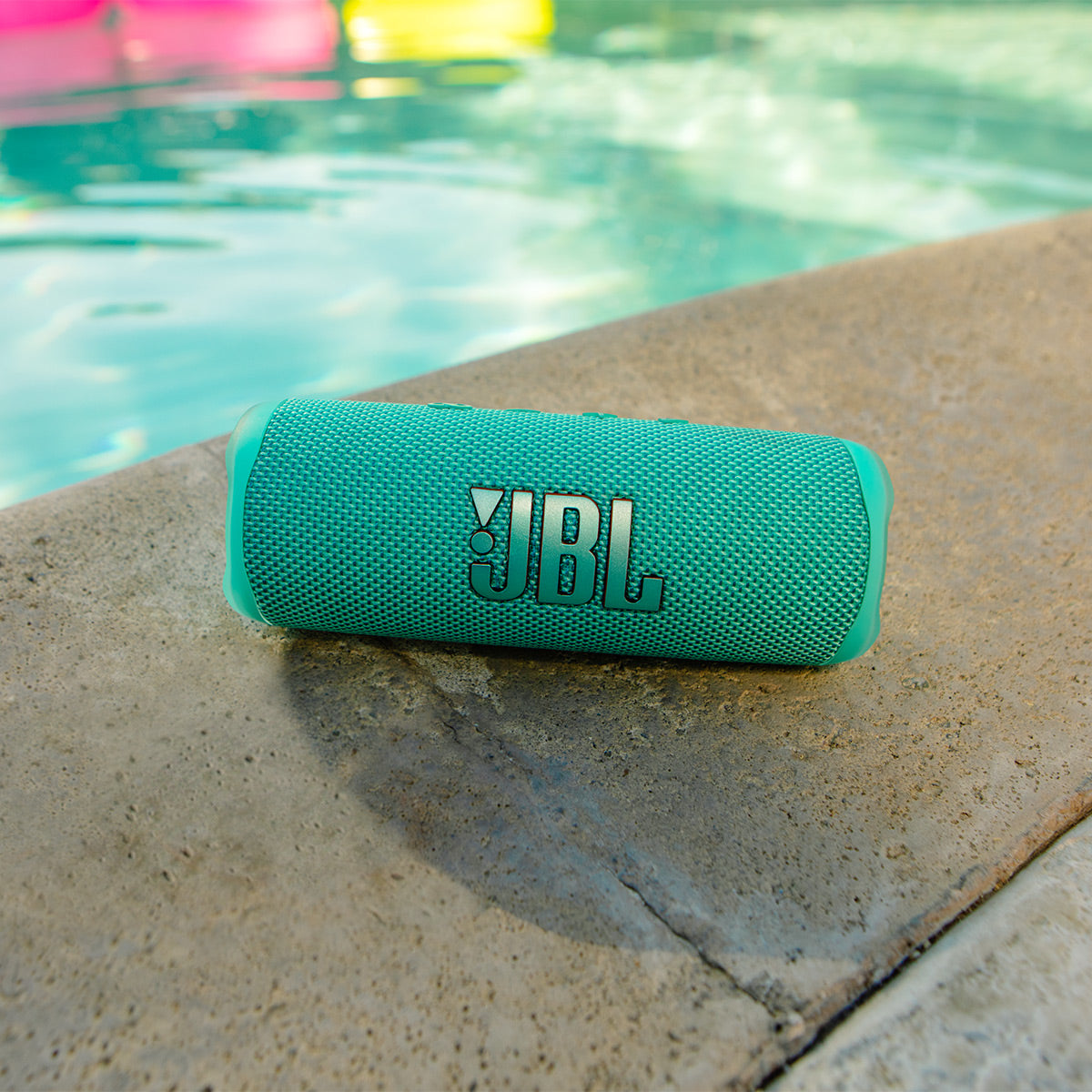 JBL Flip 6 Portable Waterproof Speaker (Teal) | World Wide Stereo